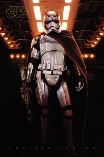 Star Wars The Force Awakens Kapitan Phasma - plakat 61x91,5 cm Star Wars gwiezdne wojny