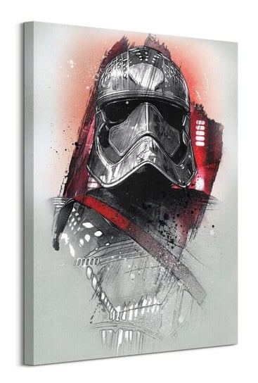 Star Wars The Last Jedi Captain Phasma Brushstroke - obraz na płótnie Star Wars gwiezdne wojny