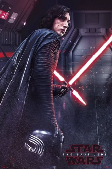 Star Wars The Last Jedi Kylo Ren - plakat 61x91,5 cm Star Wars gwiezdne wojny