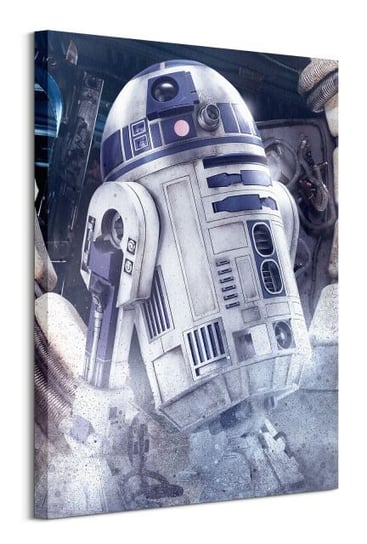 Star Wars The Last Jedi R2-D2 Droid - obraz na płótnie Star Wars gwiezdne wojny