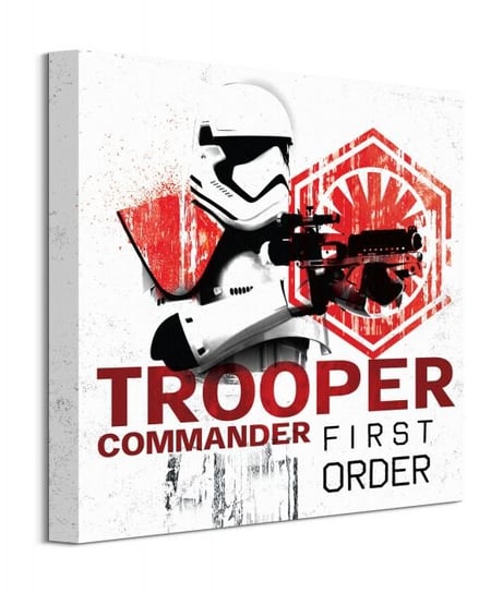 Star Wars: The Last Jedi Trooper Commander First Order - obraz na płótnie Star Wars gwiezdne wojny