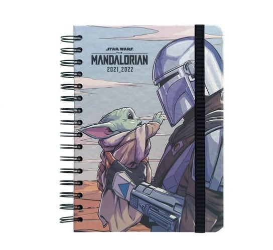 Star Wars The Mandalorian - dziennik A5 kalendarz 2021/2022 Grupoerik