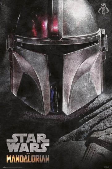 Star Wars The Mandalorian Helmet - plakat 61x91,5 cm Star Wars gwiezdne wojny