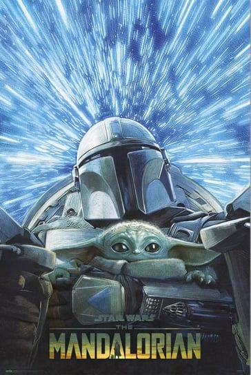 Star Wars The Mandalorian Hyperspace - plakat Star Wars gwiezdne wojny