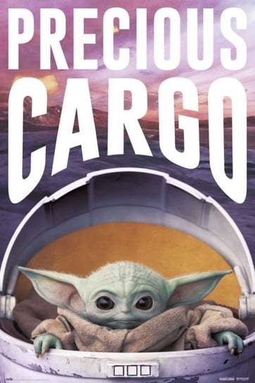 Star Wars The Mandalorian Precious Cargo - plakat 61x91,5 cm Star Wars gwiezdne wojny
