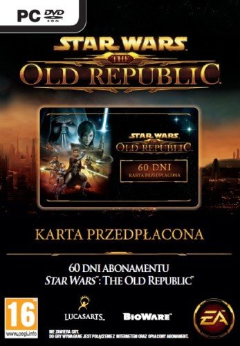 Star Wars: The Old Republic - karta pre-paid 60 dni BioWare