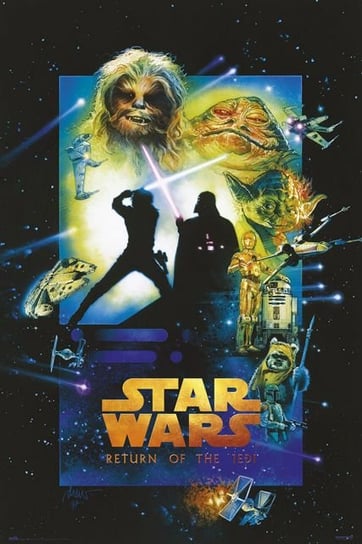Star Wars The Return Of The Jedi - plakat 61x91,5 cm Star Wars gwiezdne wojny