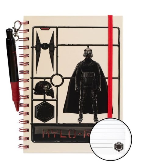 Star Wars: The Rise Of Skywalker Airfix Kylo - notes A5 z długopisem 14,8x21 cm Star Wars gwiezdne wojny