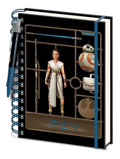 Star Wars: The Rise Of Skywalker Airfix Rey - notes A5 14,8x21 cm Star Wars gwiezdne wojny