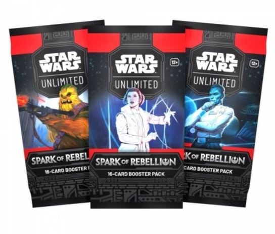 Star Wars: Unlimited - Spark of Rebellion - Booster Box (16), gra planszowa, Fantasy Flight Games Fantasy Flight Games