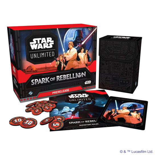 Star Wars: Unlimited - Spark of Rebellion - Prerelease Pack, gra planszowa, Fantasy Flight Games Fantasy Flight Games