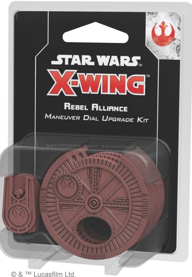 Star Wars, X-Wing, osłony na tarcze manewrów Rebel Alliance Maneuver Dial Upgrade Kit (druga edycja) Rebel