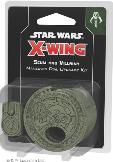 Star Wars, X-Wing, osłony na tarcze manewrów Scum and Villainy Maneuver Dial Upgrade Kit (druga edycja) Rebel