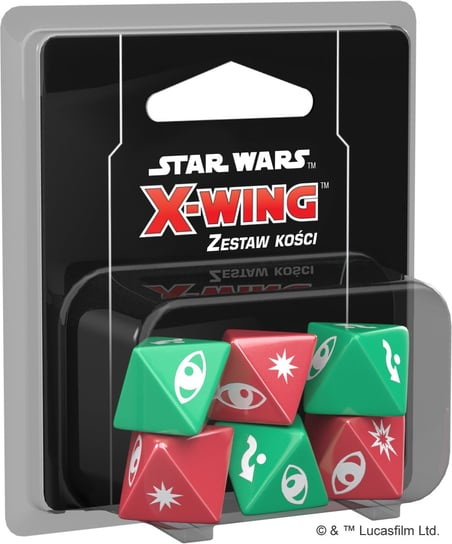 Star Wars: X-Wing, zestaw kości (druga edycja) Rebel