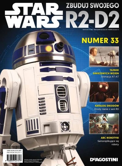 Star Wars Zbuduj Model R2-D14 Nr 33 De Agostini Publishing Italia S.p.A.