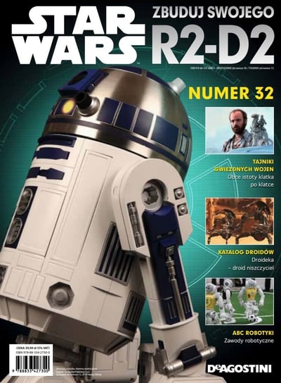 Star Wars Zbuduj Model R2-D17 Nr 32 De Agostini Publishing Italia S.p.A.