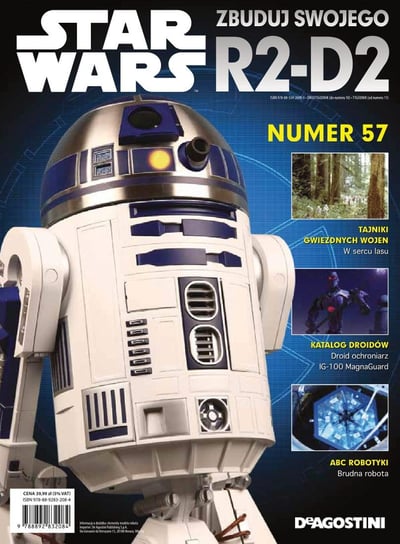 Star Wars Zbuduj Model R2-D2 Nr 57 De Agostini Publishing Italia S.p.A.