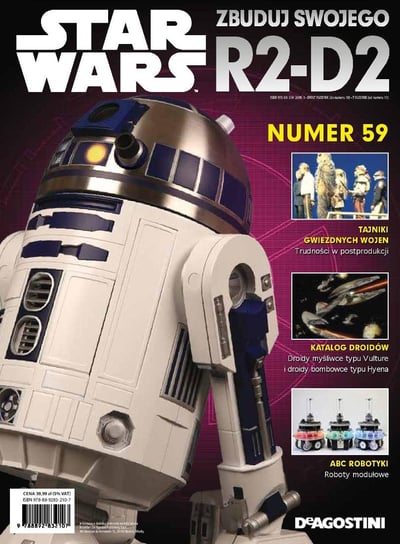 Star Wars Zbuduj Model R2-D2 Nr 59 De Agostini Publishing Italia S.p.A.