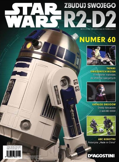Star Wars Zbuduj Model R2-D2 Nr 60 De Agostini Publishing Italia S.p.A.