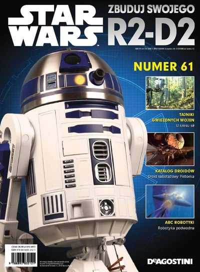 Star Wars Zbuduj Model R2-D2 Nr 61 De Agostini Publishing Italia S.p.A.