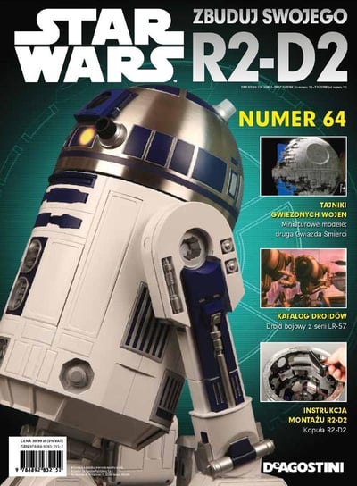 Star Wars Zbuduj Model R2-D2 Nr 64 De Agostini Publishing Italia S.p.A.