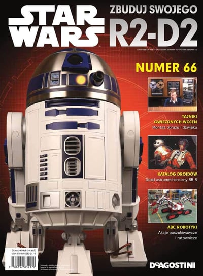 Star Wars Zbuduj Model R2-D2 Nr 66 De Agostini Publishing Italia S.p.A.