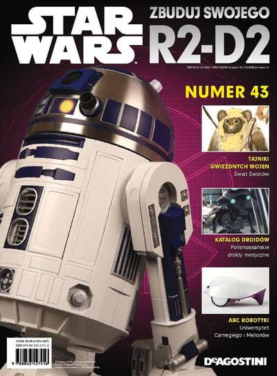 Star Wars Zbuduj Model R2-D20 Nr 43 De Agostini Publishing Italia S.p.A.