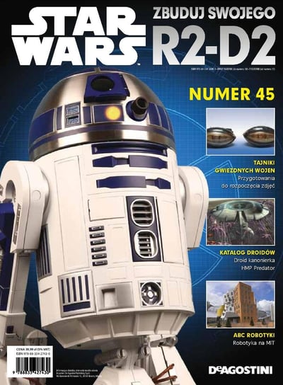 Star Wars Zbuduj Model R2-D32 Nr 45 De Agostini Publishing Italia S.p.A.