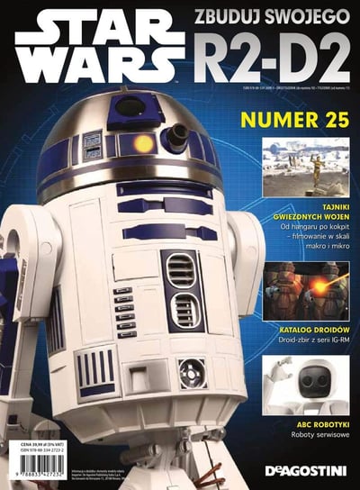 Star Wars Zbuduj Model R2-D6 Nr 25 De Agostini Publishing Italia S.p.A.