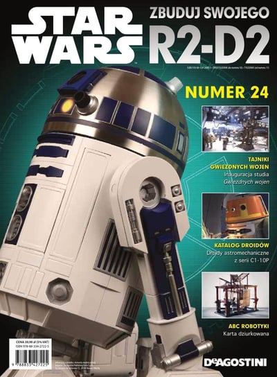 Star Wars Zbuduj Model R2-D9 Nr 24 De Agostini Publishing Italia S.p.A.