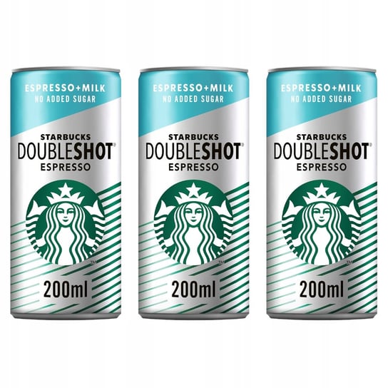Starbucks Doubleshot Bez Cukru Kawa Mrożona 600Ml Starbucks