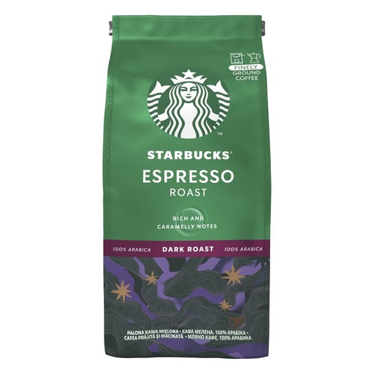 Starbucks, kawa mielona Espresso Roast, 200 g Starbucks