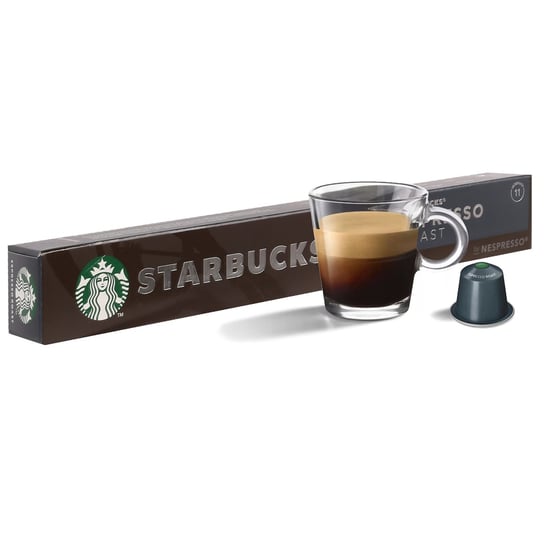 STARBUCKS Kawa w kapsułkach Espresso Roast, kompatybilna z Nespresso 10 kapsułek Starbucks