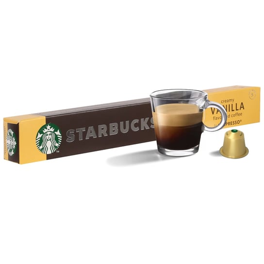 STARBUCKS Kawa w kapsułkach, smak waniliowy Creamy Vanilla 10 kapsułek Starbucks
