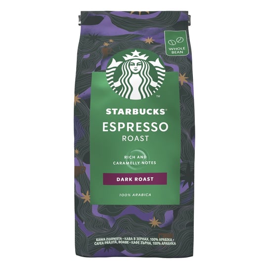 Starbucks, kawa ziarnista Espresso Dark Roast, 200g Starbucks