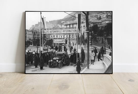 Stare zdjecie RAJD MONTE CARLO 1929r 70x50 Solution