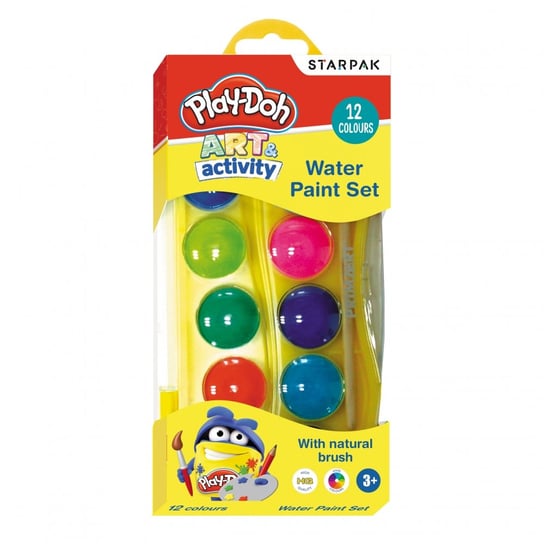 Starpak, Farby akwarelowe, 12 kolorów Play-Doh