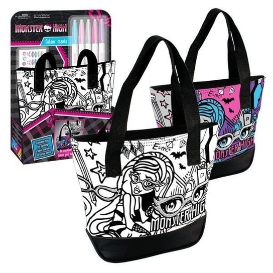 Starpak, Monster High, torebka do malowania + pisaki Starpak