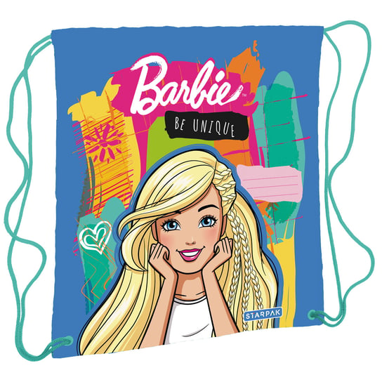 Starpak, worek-plecak, Barbie, niebieski Starpak