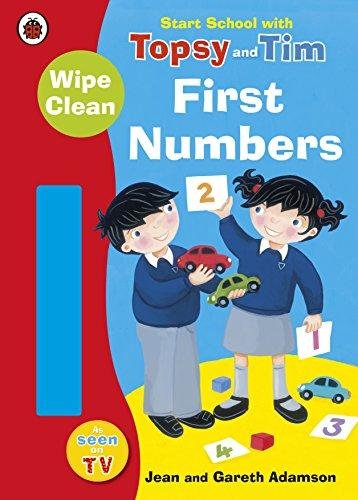 Start School with Topsy and Tim: Wipe Clean First Numbers Adamson Jean