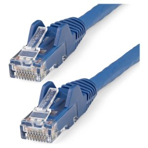 StarTech.com Kabel Ethernet CAT6 o długości 2 m — LSZH (Low Smoke Zero Halogen) — 10 Gigabit 650 MHz, 100 W PoE RJ45 UTP Patchcord sieciowy bez zaczepw Konik