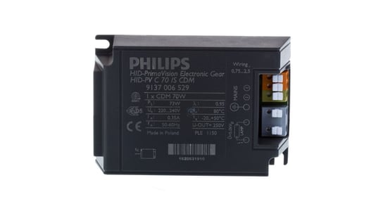 Statecznik elektroniczny HID-PV C 70/S 913700652966 Philips Lighting