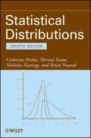 Statistical Distributions Forbes Catherine, Evans Merran, Hastings Nicholas