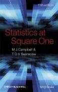 Statistics at Square One Campbell Michael J., Swinscow T. D. V.