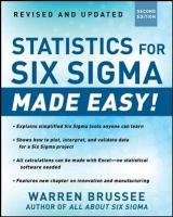 Statistics for Six Sigma Made Easy! Brussee Warren, Brussee