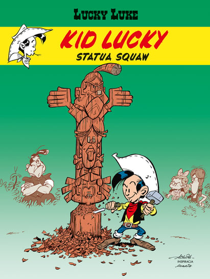Statua Squaw. Lucky Luke - Kid Lucky Achde