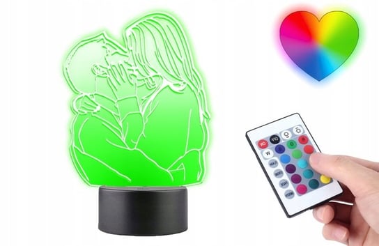 Statuetka LED na Walentynki Twoje Zdjęcie Plexido Plexido