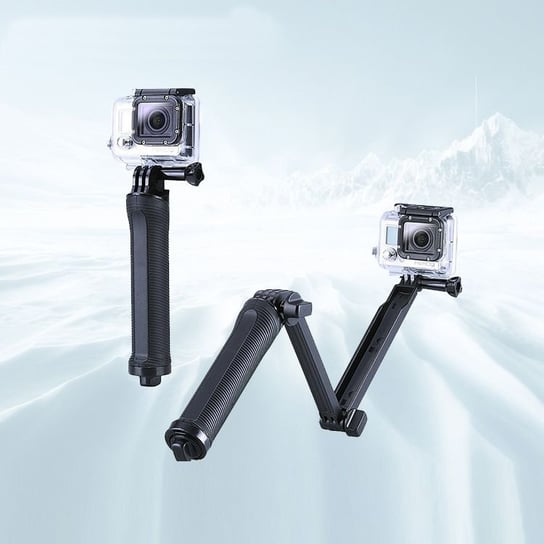 Statyw Monopod łamany do kamerki sportowej GoPro 3-Way - czarny Inny producent