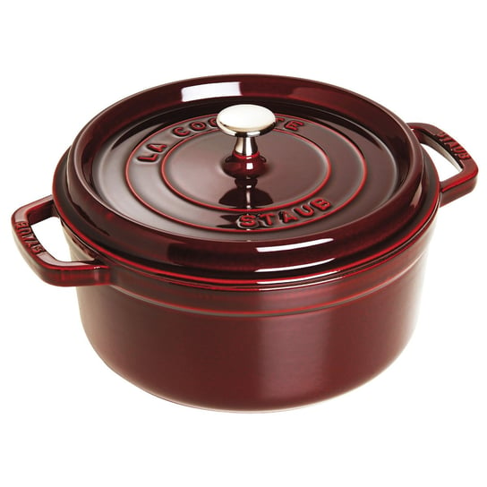 Staub, Garnek żeliwny okrągły 3.8 l, Grenadynowy Staub