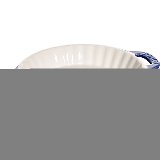 Staub, Okrągły półmisek ceramiczny do ciast 1.2 ltr, Niebieski Staub
